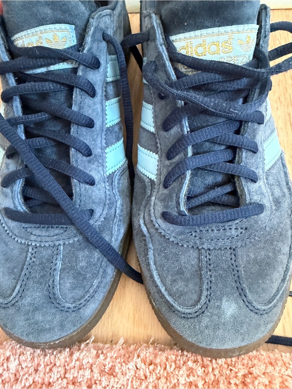 Adidas Spezial Navy Light Blue Sneakers sz 7